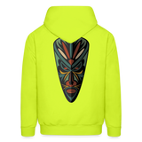 AFRICAN MASK - safety green