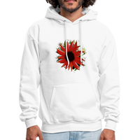 BURST Hoodie - white