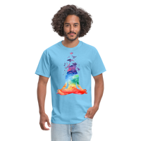 PEACE - aquatic blue