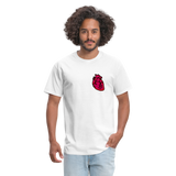 HEART AWARENSS - white