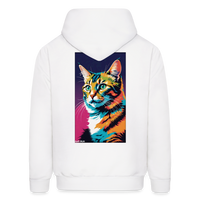 Meow Meow Hoodie - white