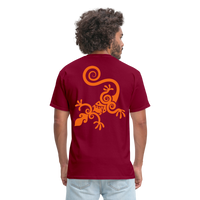 LIZARDRY 3 - burgundy