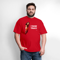 I SAW THAT - red