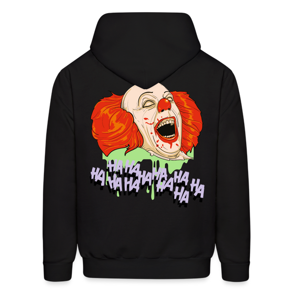 HA HA  Hoodie - black