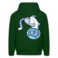 SPACE CAT 4 Hoodie - forest green