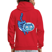 SPACE CAT 6 Hoodie - red