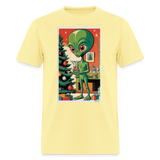 Alien Christmas - cornsilk