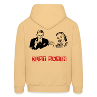 JUST SAYIN 3 Hoodie - light yellow