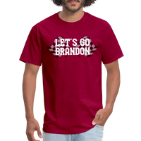 LET'S GO BRANDON - dark red