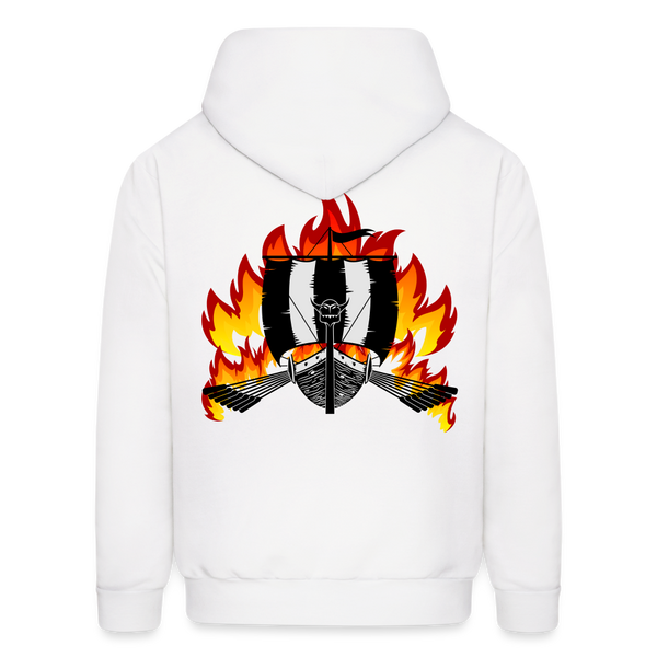 VIKING BATTLE Hoodie - white