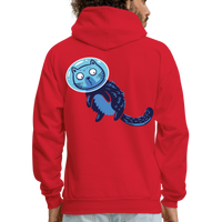 SPACE CAT 2 Hoodie - red