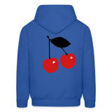 CHERRY TOP Hoodie - royal blue