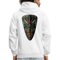 AFRICAN MASK - white