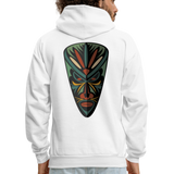 AFRICAN MASK - white
