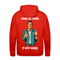Hang In There - red
