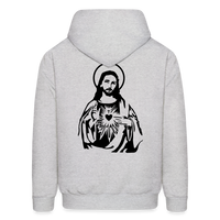 JESUS Hoodie - ash 
