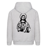 JESUS Hoodie - ash 