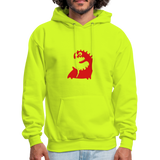 DINO Hoodie - safety green