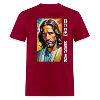 TEAM JESUS - dark red