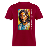 TEAM JESUS - dark red