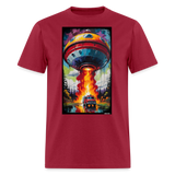 Fire - dark red