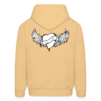 WINGS Hoodie - light yellow