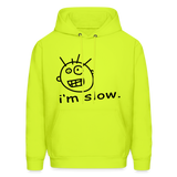 SLOW Hoodie - safety green