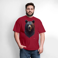 Bear Hug - dark red