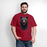 Bear Hug - dark red