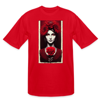 Flower Lady - red