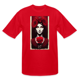 Flower Lady - red
