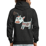 ROBOT 7 Hoodie - charcoal grey
