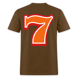 7 - brown
