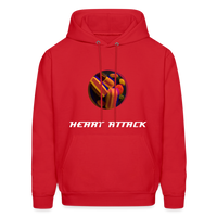HEART ATTACK Hoodie - red