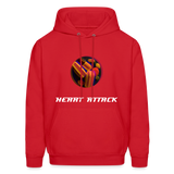 HEART ATTACK Hoodie - red
