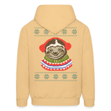 UGLY SWEATER 17 Hoodie - light yellow