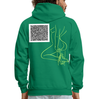CHECK IT OUT Short Story Hoodie - kelly green