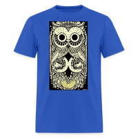 Owl Eyes - royal blue