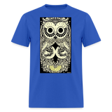 Owl Eyes - royal blue