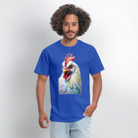 Rooster - royal blue