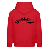 BEAR WITH ME Hoodie - red