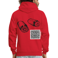 BULLETS Short Story Hoodie - red