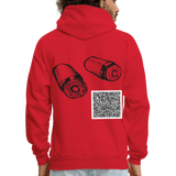 BULLETS Short Story Hoodie - red