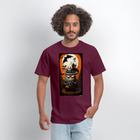 Batty - burgundy