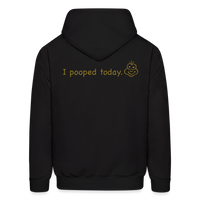 I POOPED Hoodie - black