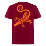 LIZARDRY 3 - burgundy