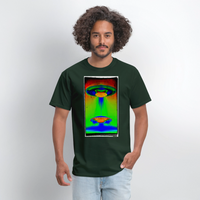UFO Landing - forest green