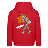 PUNK Hoodie - red