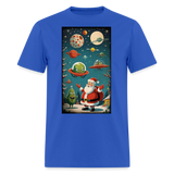Alien Christmas - royal blue