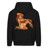 TIE ME UP  Hoodie - black
